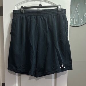 Black Jordan's mens Athletic Shorts with Logo